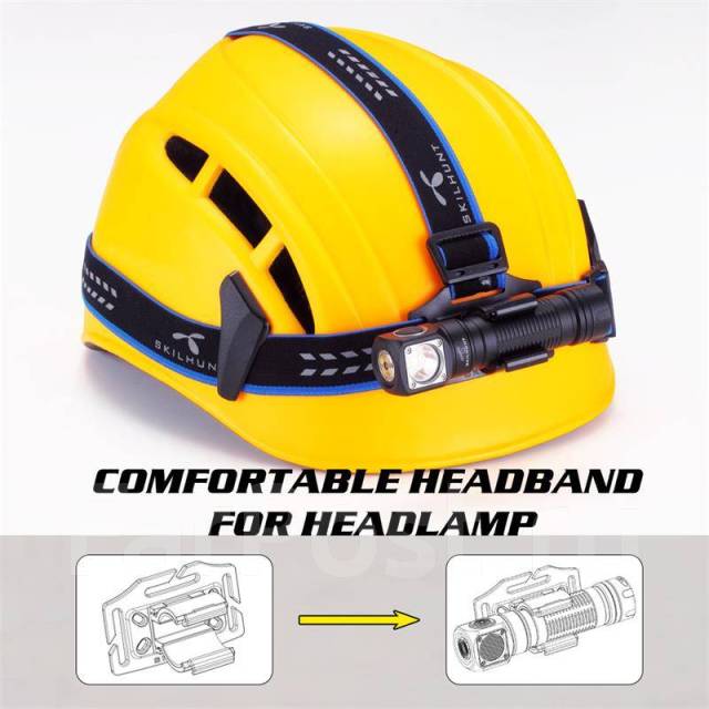 Налобный фонарь Skilhunt H04F RC XP-L2 1200Lm USB Magnetic Charging ...