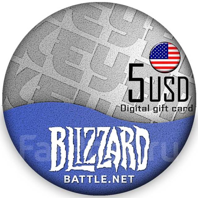 USA Blizzard Battle.net Gift Cards