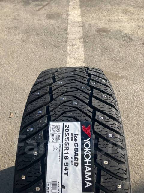 Yokohama Ice Guard IG65, 205/55 R16, 16", 5 шт, в наличии, 205 мм, 55 % ...