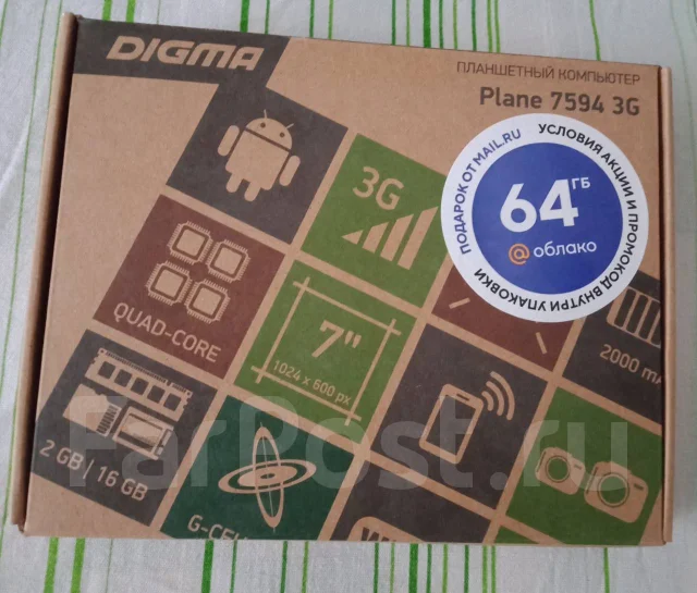 Digma Plane 7594 3G. 7 ������ ����