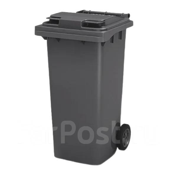 Контейнер для мусора 120 л с крышкой, новый, в наличии. Цена: 2 450₽ во ...