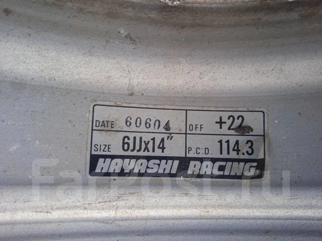 Hayashi Techno. 6.0x14", 4x114.3, ET22 ����