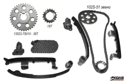 ����������� ���� ��� Toyota 1RZE 2RZE 0420-KIT (JT) 1350675010 ����