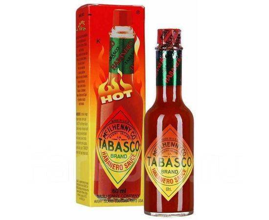 Перечный соус Tabasco Pepper от Tabasco 60 мл / Tabasco Pepper Sauce 60 ml