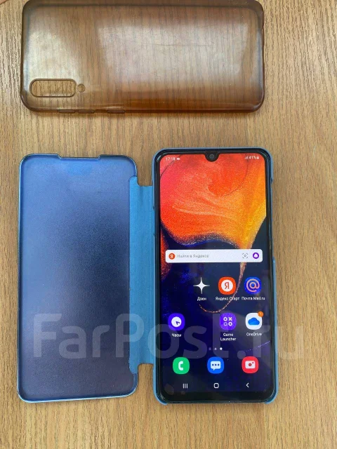 Samsung Galaxy A50. �/�, 64 ��, �����, 4G LTE, Dual-SIM, NFC ����