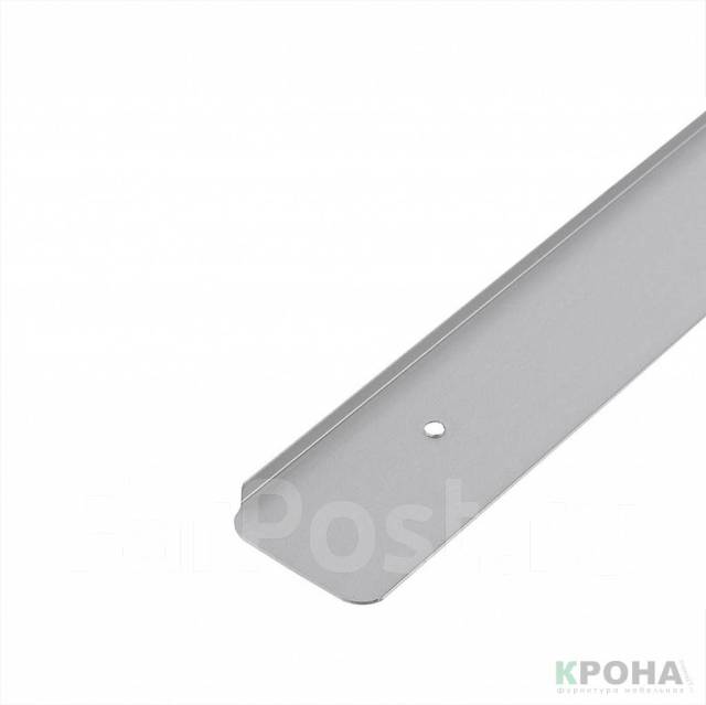 Планка для столешницы 38мм (R3) Торцевая (Матовый ХРОМ), новый, в ...