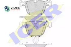 ������� ��������� �������� ����, BMW: 7 E65/5 E60 4.0-6.0 /X5 07- ICER 181949 181949 ����