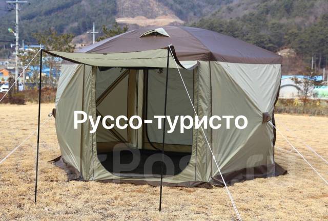 Палатка-шатер полуавтомат (Корея) 360x360x225cm 1108 (Campvalley ...