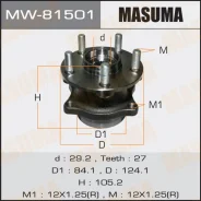 ��������� ���� Masuma rear Forester/ S12 (with ABS) MW-81501 28473SC000 ����