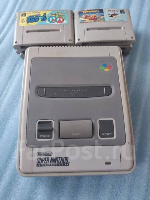 Игровая приставка Super Nintendo(SNES Япония), б/у, в наличии. Цена: 10 ...