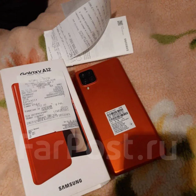Samsung Galaxy A12. �/�, 64 ��, �������, 4G LTE ����