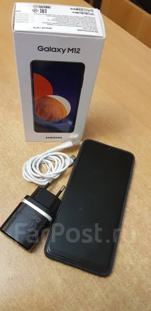 Samsung Galaxy M12. �/�, 64 ��, ���������, 4G LTE, Dual-SIM, NFC ����