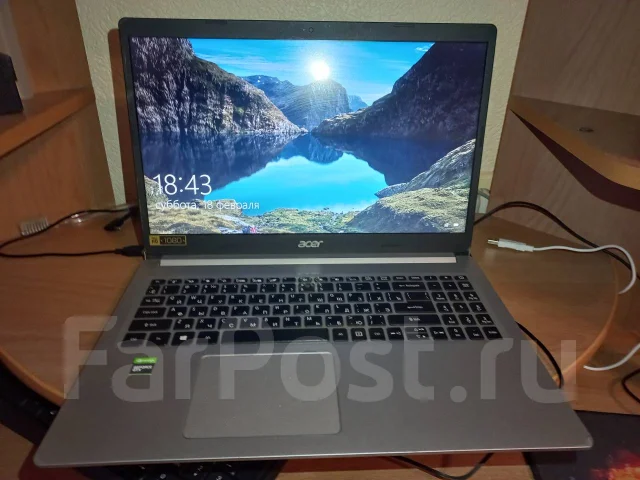 Acer Aspire 5 A515-54. 1,6����, ��� 8 ��, ���� 1 000���, WiFi: 1, Bluetooth: 1, ����������� �� 2��. ����