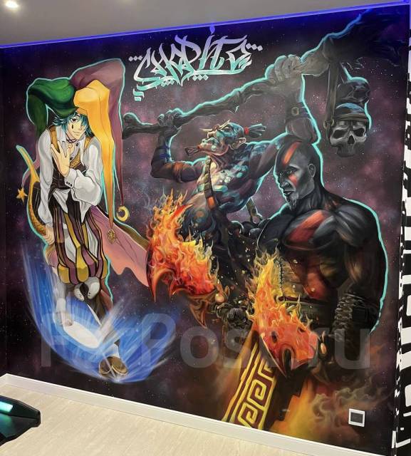 Художники-оформители, граффити, брендирование в Артеме