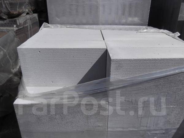 Газоблок перегородочный 600х288х100 - Бетон, кирпич, ЖБИ во Владивостоке