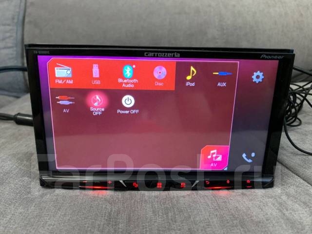 Магнитола Pioneer Carrozzeria FH-9300 DVS 2din CarPlay, б/у, в