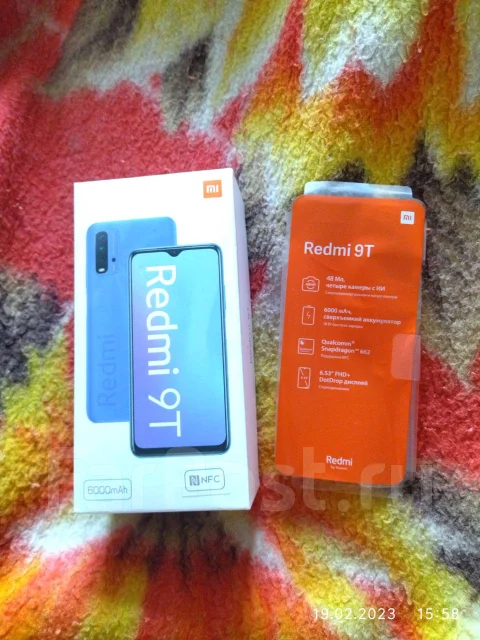 Xiaomi Redmi 9T. �����, 128 ��, �����, 4G LTE, Dual-SIM, NFC ����