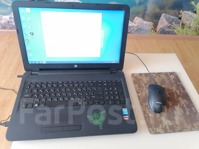 HP 250 G4. 16.4", 2����, ��� 4 ��, ���� 500���, WiFi: 1, Bluetooth: 1, ����������� �� 1��. ����