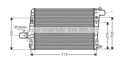 �������� ���������� AUDI A3, A6 C5, AUDI TT AVA Quality Cooling AI4136 AI4136 ����