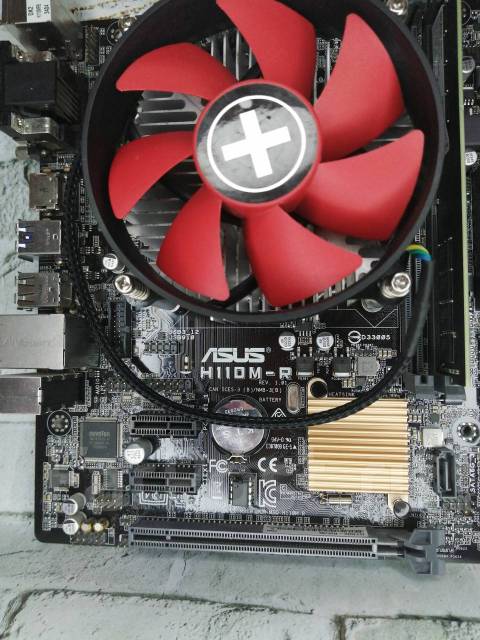 Готовый комплект на lga 1151 H110 - Материнские платы во Владивостоке
