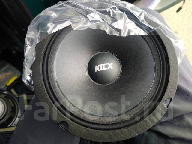 Динамики среднечастотные Kicx LL 6.5 ver. 2, широкополосные, 16,5 x 16 ...