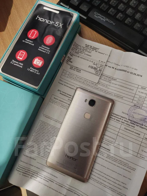 Honor 5X. �/�, 16 ��, �������, 3G, 4G LTE, Dual-SIM ����