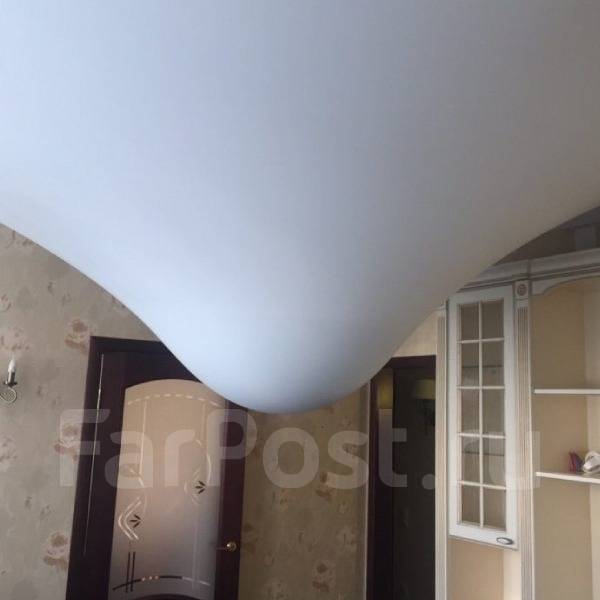 Ремонт натяжных потолков. СЛИВ ВОДЫ 24 часа. Демонтаж/монтаж, порезы во ...