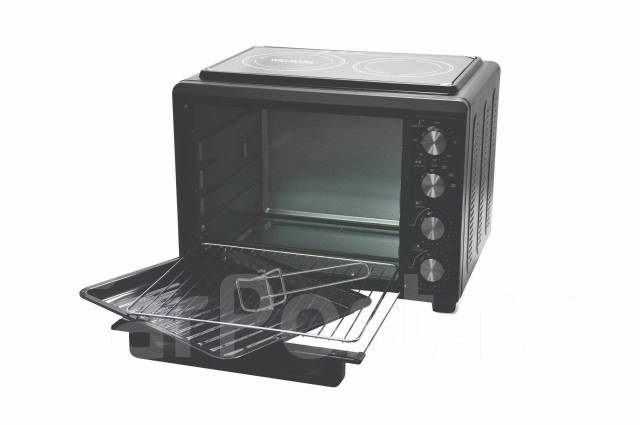 Мини-печь Willmark WCO-3582B (35л, 2 конфорки стеклокерамика), новый, в ...