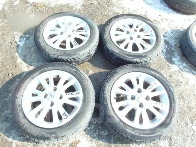 Продам литье с резиной, 14", 1 шт, 155 мм, 65 %, радиальный, 155/65/14 ...