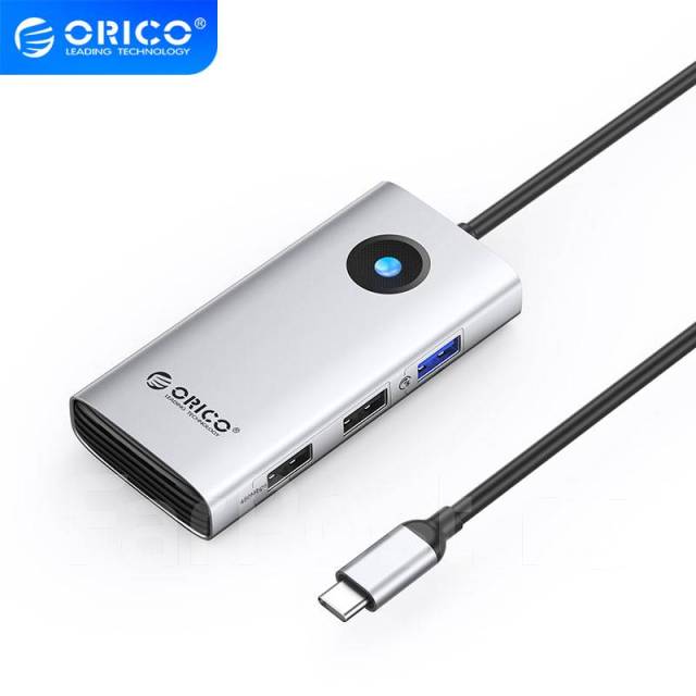 Док-станция Orico Type-C 5 в 1 для ноутбука и смартфона, новый, в ...