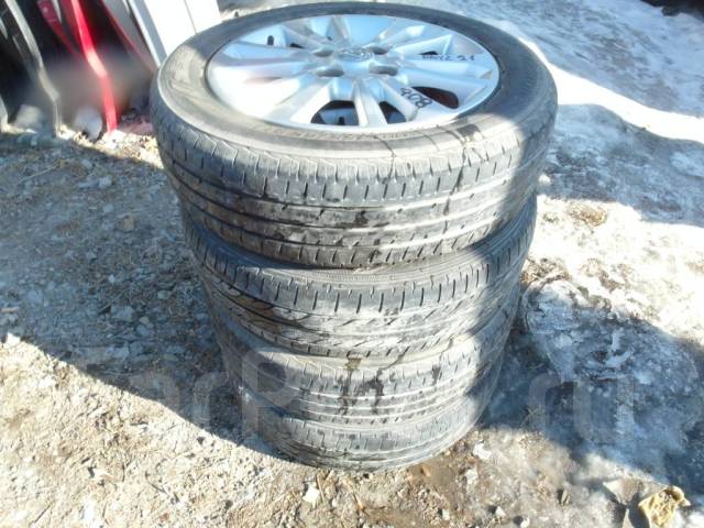 Продам литье с резиной, 14", 1 шт, 155 мм, 65 %, радиальный, 155/65/14 ...