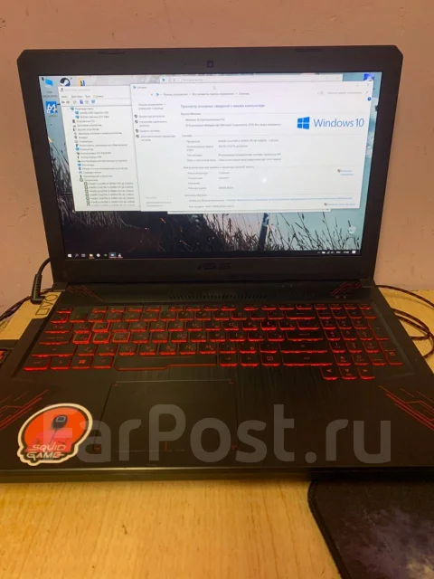 Asus TUF Gaming FX504GM. ��� 16 ��, WiFi: 1, Bluetooth: 1, ����������� �� 4��. ����