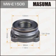 ��������� ���� Masuma rear X5 (E70) / X6 (E71) (with ABS) MW-E1508 33416770974 ����