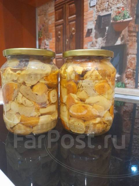 Грибы белые маринованные 720 мл - Домашние продукты во Владивостоке