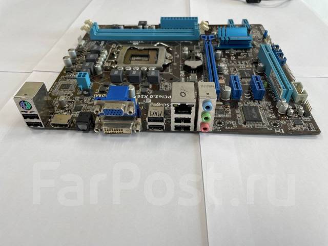 Материнская плата ASUS P8H61-M сокет 1155, б/у, в наличии. Цена: 3 000 ...