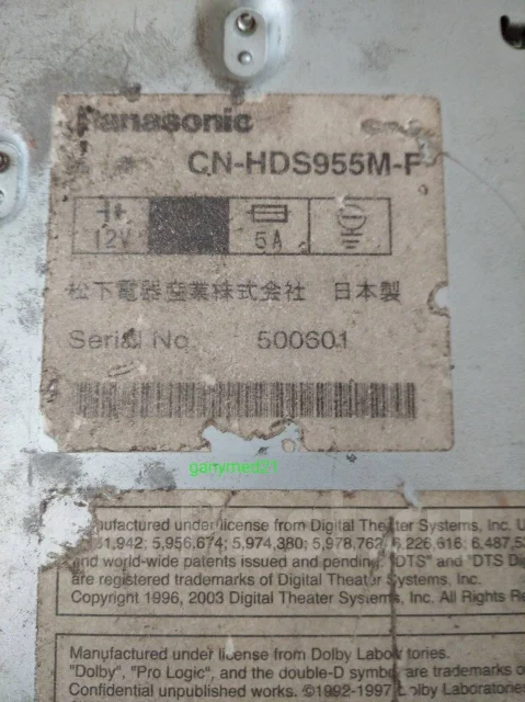 Panasonic CN-RA04D ����