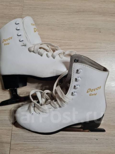 Фигурные коньки Graf Davos Gold, размер: 37, женские, взрослые, для ...