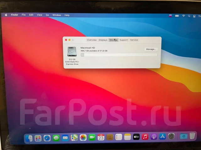 Apple MacBook Pro 13 2015 Early. 13", 2,7����, ��� 8 ��, ���� 512���, WiFi: 1, Bluetooth: 1, ����������� �� 7��. ����