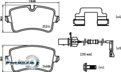 ������� ��������� AUDI A6 11-/A7 10- ������ � ����. Brembo P85150 P85150 ����