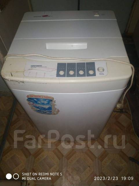 Стиральная машинка Daewoo во Владивостоке, б/у, в наличии. Цена: 2 900₽