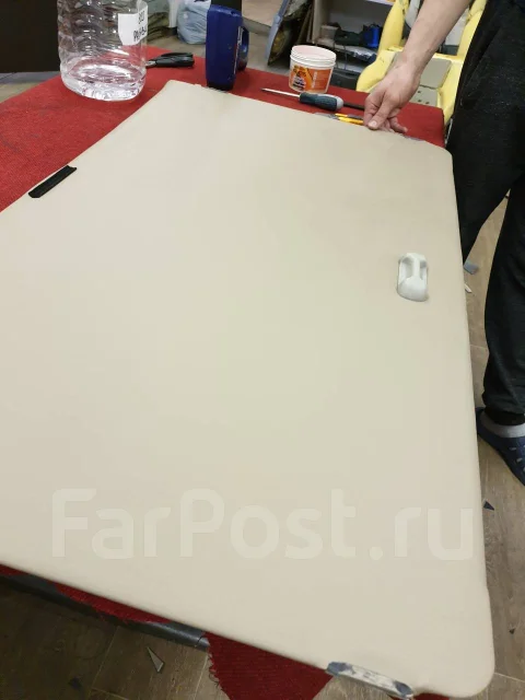Перетяжка потолка, стоек в авто во Владивостоке