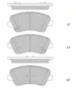 ������� ��������� �������� �eed 13-15 / i30 13-15 / Sangsin Brake SP1842 ����