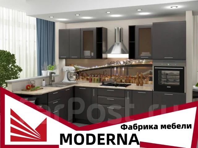 Кухня в современном стиле на заказ Рассрочка Изготовление 7 дней во ...