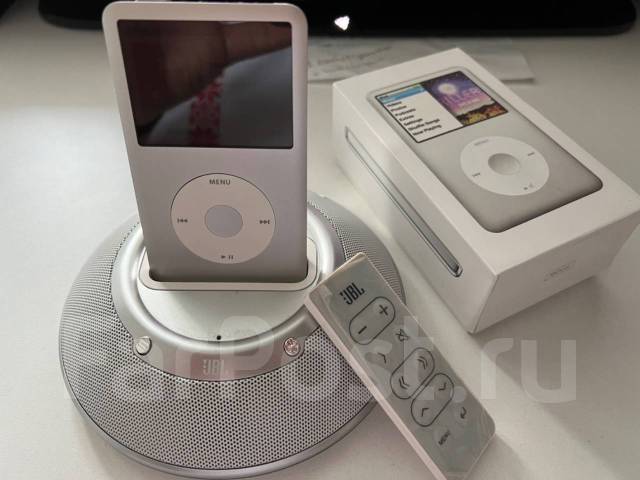 Apple Ipod Classic (Silver) 160gb c dock станцией JBL +бонусы ...