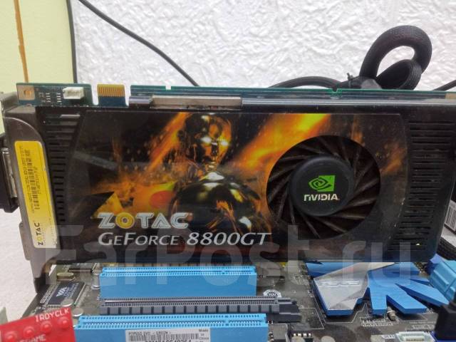Видеокарта Zotac GeForce® 8800 GT 512 Мб нет изображения - Видеокарты ...