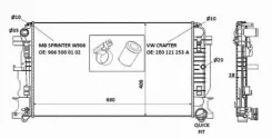 �������� ������� Mercedes-Benz Sprinter 5-t, VW Crafter 30-50 53885 ����