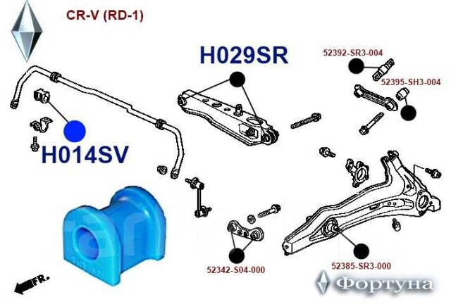 Подвеска honda cr v rd1 схема