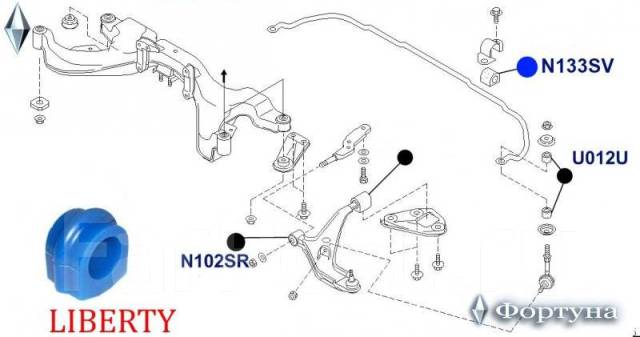 Ниссан либерти схема задней подвески