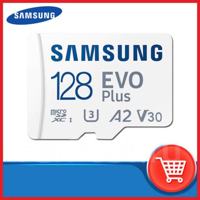 Карта памяти microsd 128gb samsung evo plus