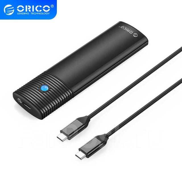 Внешний бокс Orico для SSD M.2 NGFF SATA, Type-C, 5Гбит, новый, в ...